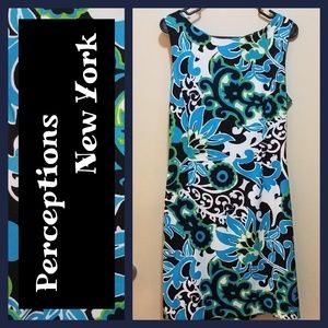 Fun & Bold Shift Dress Sz 14